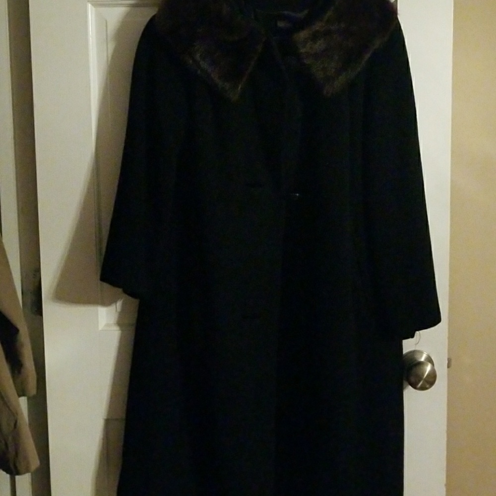 Vintage cashmere coat